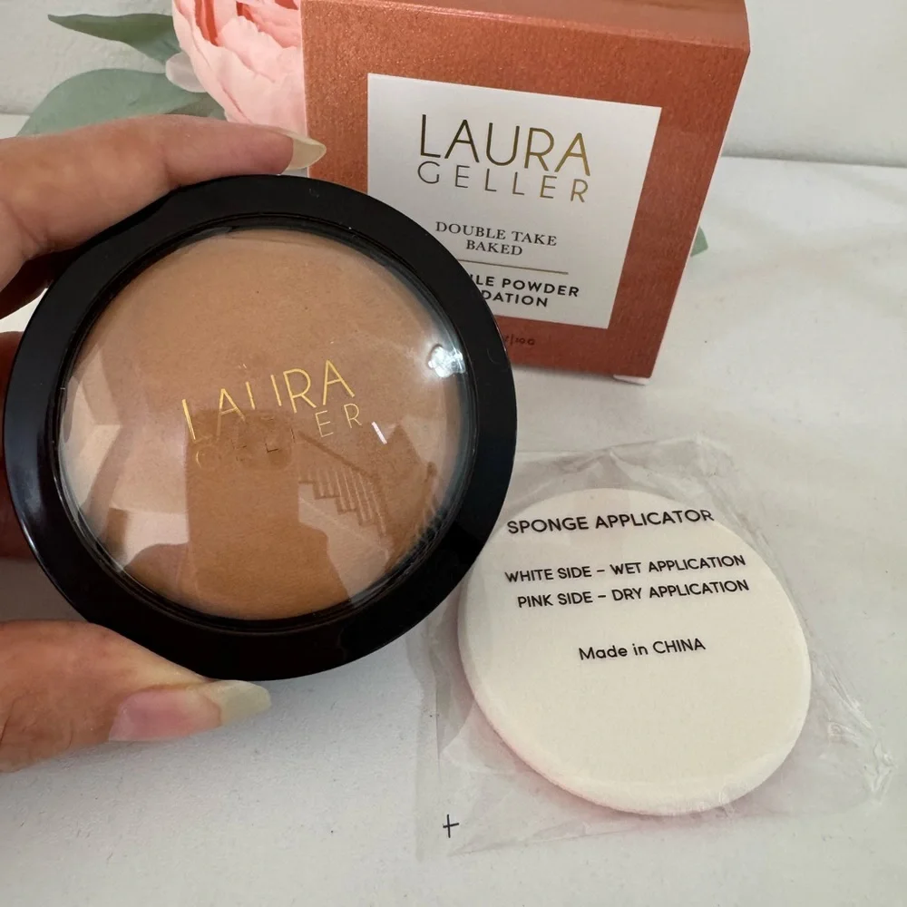 Laura Geller Double Take Baked Foundation - SAND